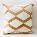 Exclusive Home sofa cowhide pillow — 2 style — Size 45X45CM — Side View