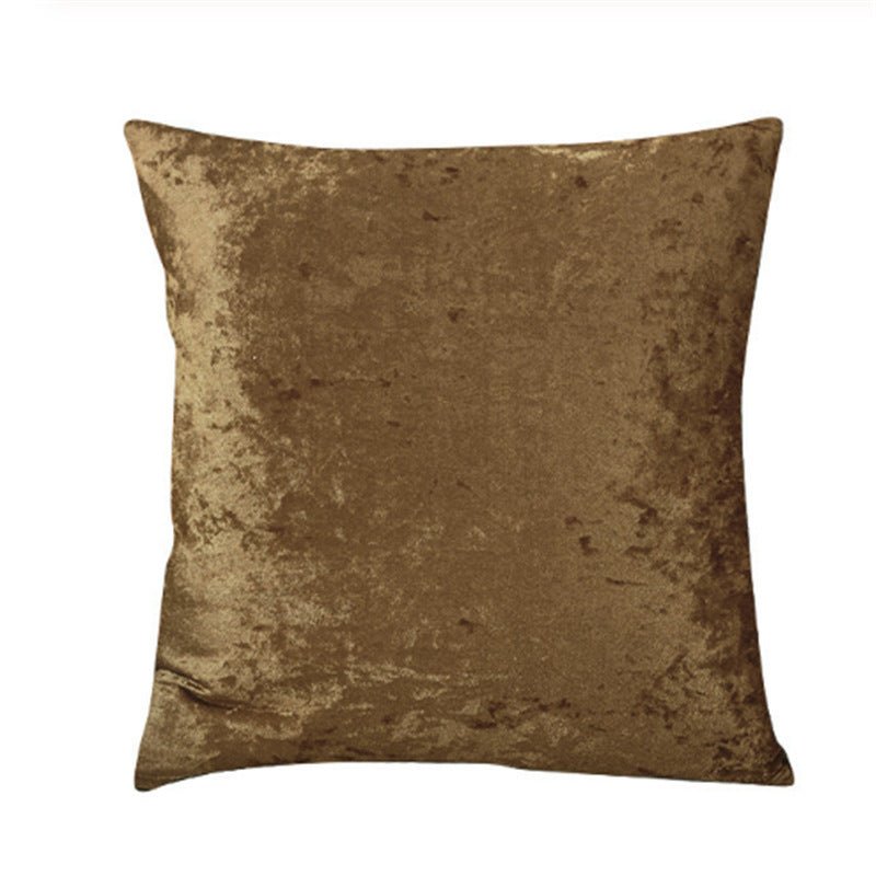 Exclusive Ice velvet pillow cushion bedroom pillow — Green — Size 45x45cm — Alternate View 18