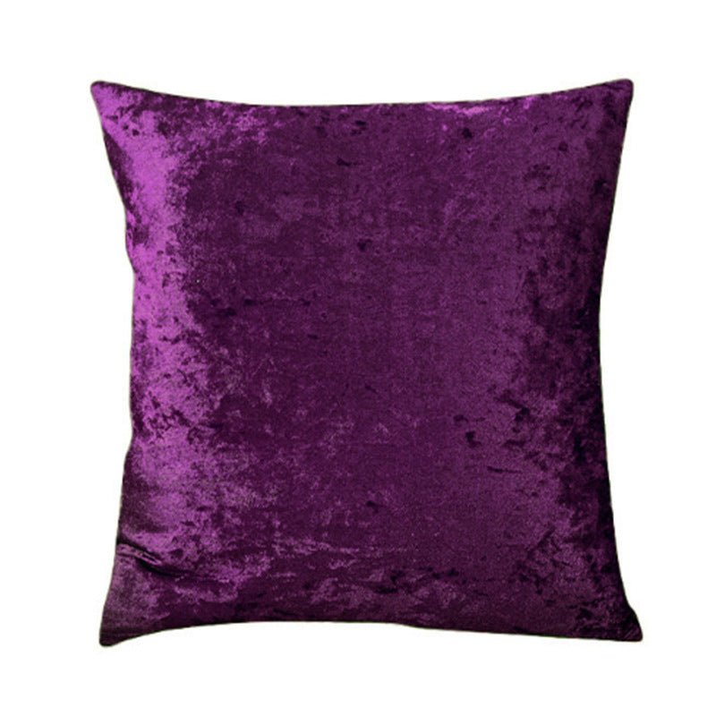 Exclusive Ice velvet pillow cushion bedroom pillow — Green — Size 45x45cm — Alternate View 19