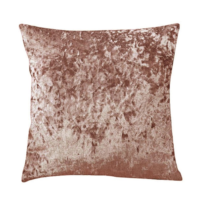 Exclusive Ice velvet pillow cushion bedroom pillow — Green — Size 45x45cm — Alternate View 8