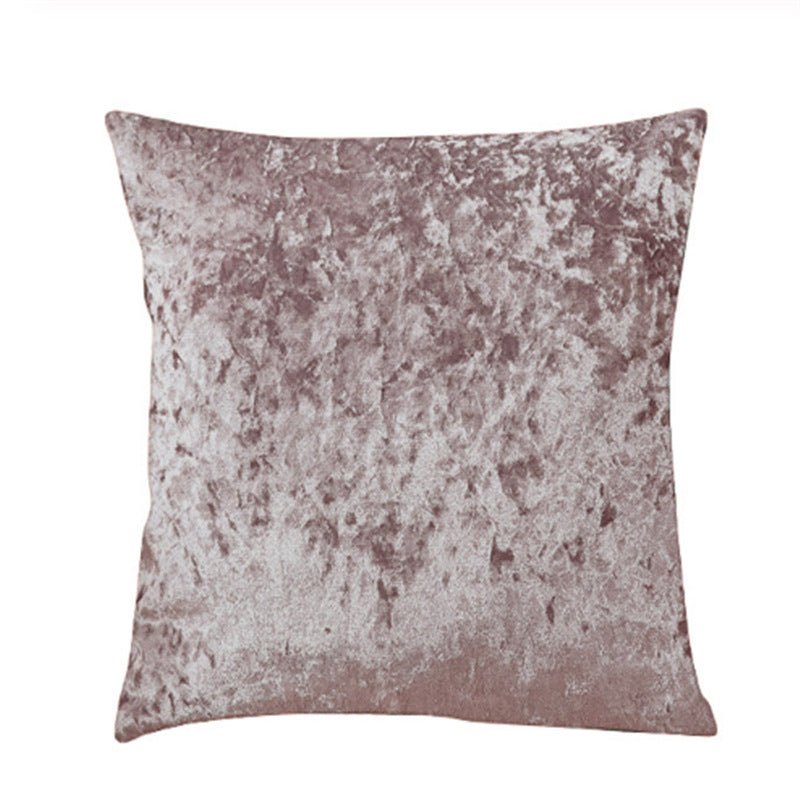 Exclusive Ice velvet pillow cushion bedroom pillow — Green — Size 45x45cm — Alternate View 12