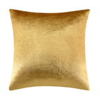 Exclusive Ice velvet pillow cushion bedroom pillow — Green — Size 45x45cm — Lifestyle View