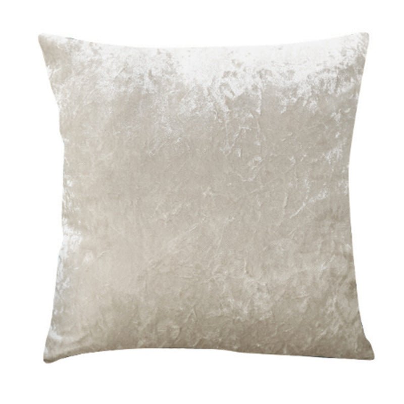 Exclusive Ice velvet pillow cushion bedroom pillow — Green — Size 45x45cm — Alternate View 10