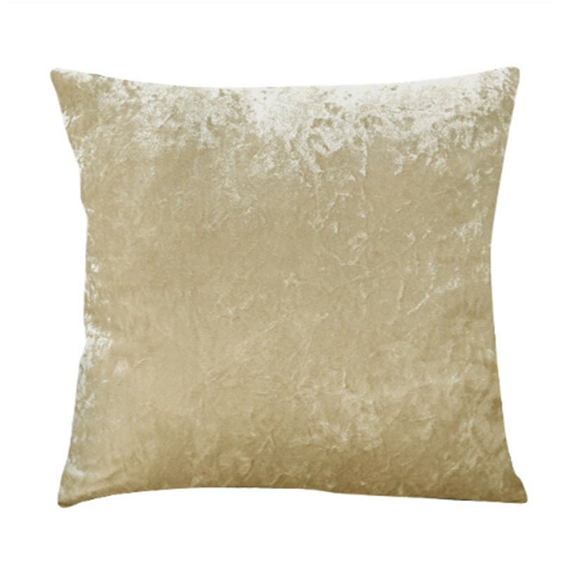 Exclusive Ice velvet pillow cushion bedroom pillow — Green — Size 45x45cm — Alternate View 9