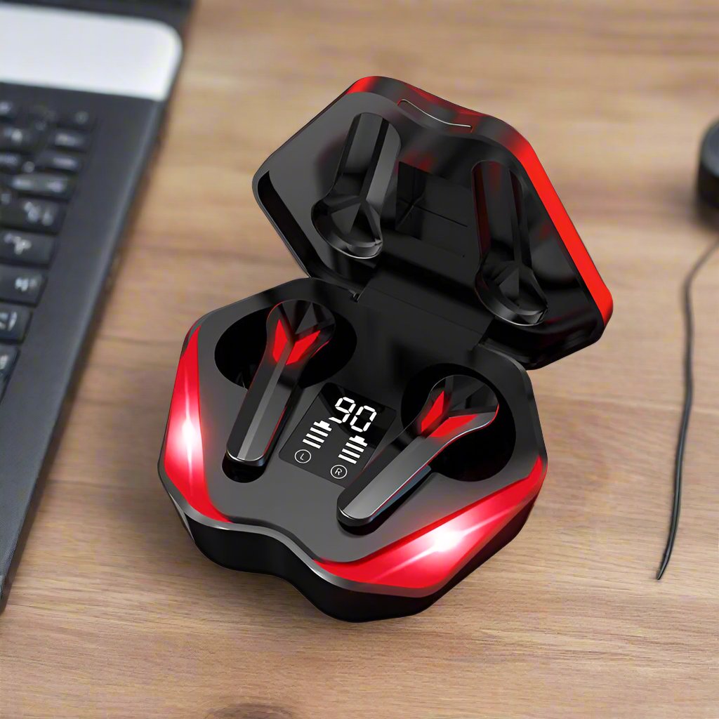Exclusive In Ear Sports Stereo Game Headset — J13 without digital display — Size USB — Front View