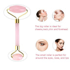 Exclusive Jade Roll Massager Relieves Facial Tension — Dark green — Size Q 2pc — Width Style11 — Detail View