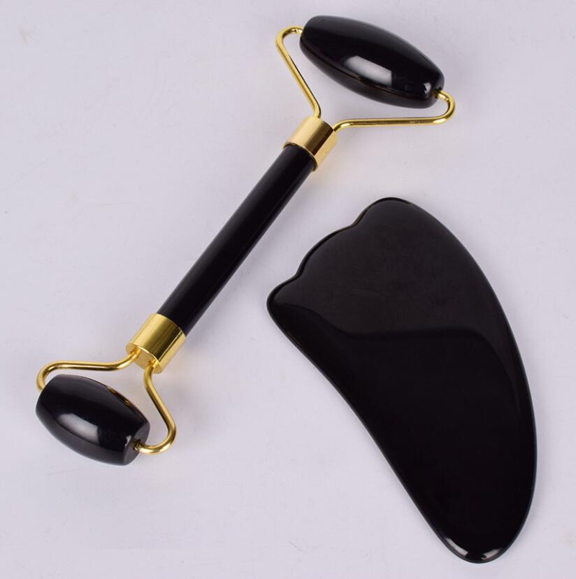 Exclusive Jade Roll Massager Relieves Facial Tension — Dark green — Size Q 2pc — Width Style11 — Alternate View 29