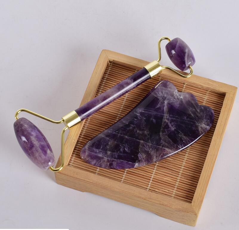 Exclusive Jade Roll Massager Relieves Facial Tension — Dark green — Size Q 2pc — Width Style11 — Alternate View 31