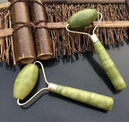 Exclusive Jade Roll Massager Relieves Facial Tension — Dark green — Size Q 2pc — Width Style11 — Alternate View 19