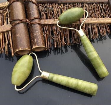 Exclusive Jade Roll Massager Relieves Facial Tension — Dark green — Size Q 2pc — Width Style11 — Alternate View 19