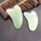 Exclusive Jade Roll Massager Relieves Facial Tension — Dark green — Size Q 2pc — Width Style11 — Alternate View 12
