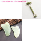 Exclusive Jade Roll Massager Relieves Facial Tension — Dark green — Size Q 2pc — Width Style11 — Alternate View 37