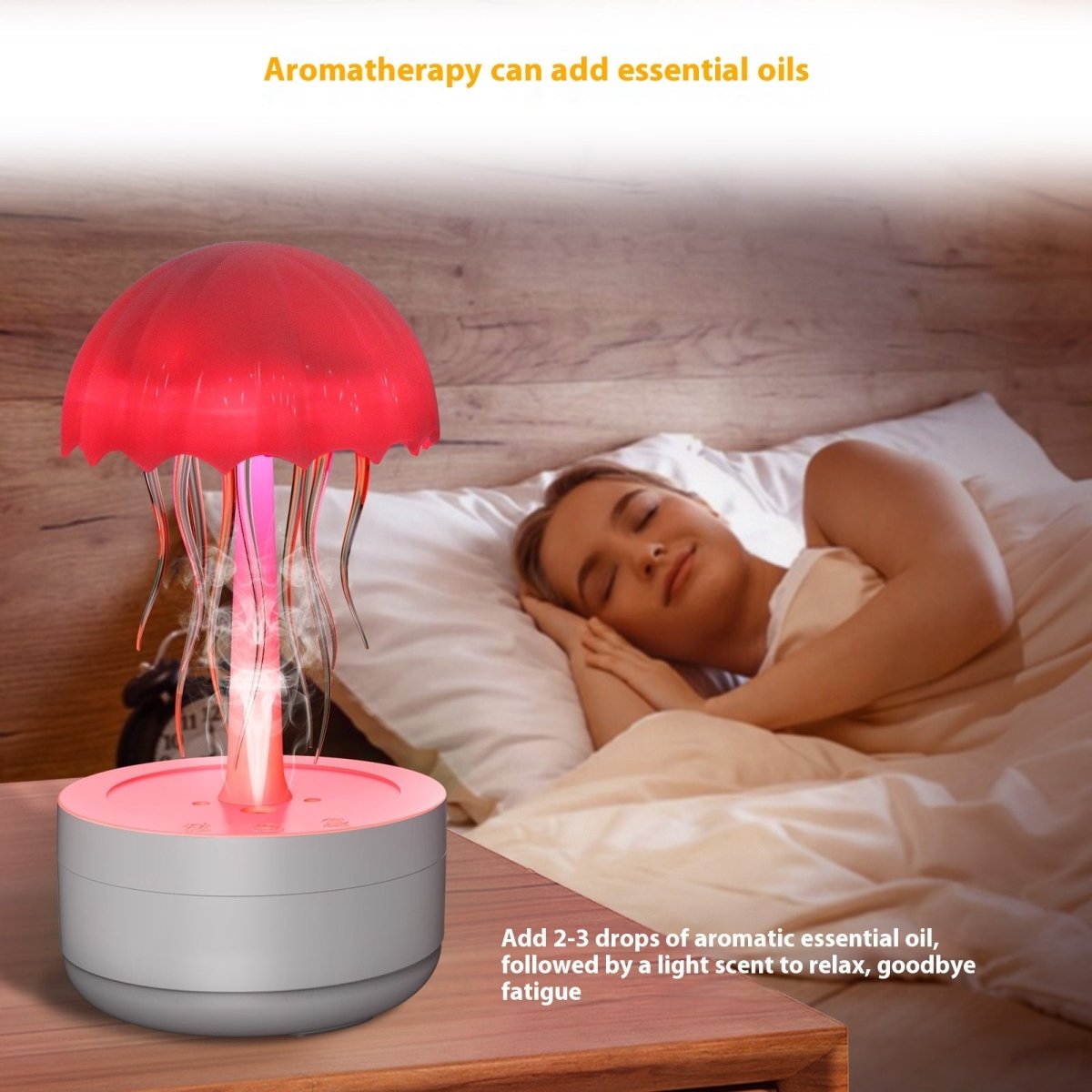 Exclusive Jellyfish Humidifier Fragrance Diffuser — White — Alternate View 13