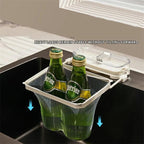 Exclusive Kitchen Sink Filter Rack | Stainless Steel Drain Strainer — Gray Black Silver 100 Pieces — Top View