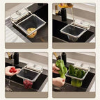 Exclusive Kitchen Sink Filter Rack | Stainless Steel Drain Strainer — Gray Black Silver 100 Pieces — Alternate View 8