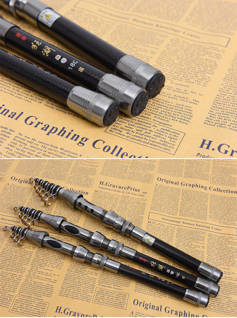Exclusive Kuanghu Fishing Rod — 1.8m — Back View