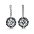 Exclusive Ladies S925 Sterling Silver Earrings — S925 — Front View