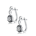 Exclusive Ladies S925 Sterling Silver Earrings — S925 — Top View
