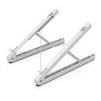 Exclusive Laptop stand — White — Side View