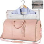 Exclusive Large Capacity Travel Duffle Bag — A Black — Front View