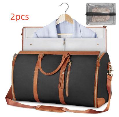 Exclusive Large Capacity Travel Duffle Bag — A Black — Alternate View 40