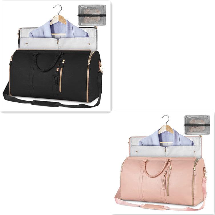 Exclusive Large Capacity Travel Duffle Bag — A Black — Alternate View 38