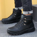 Exclusive Large Size Winter Men's Boots — Black — Size 40 — Alternate View 7