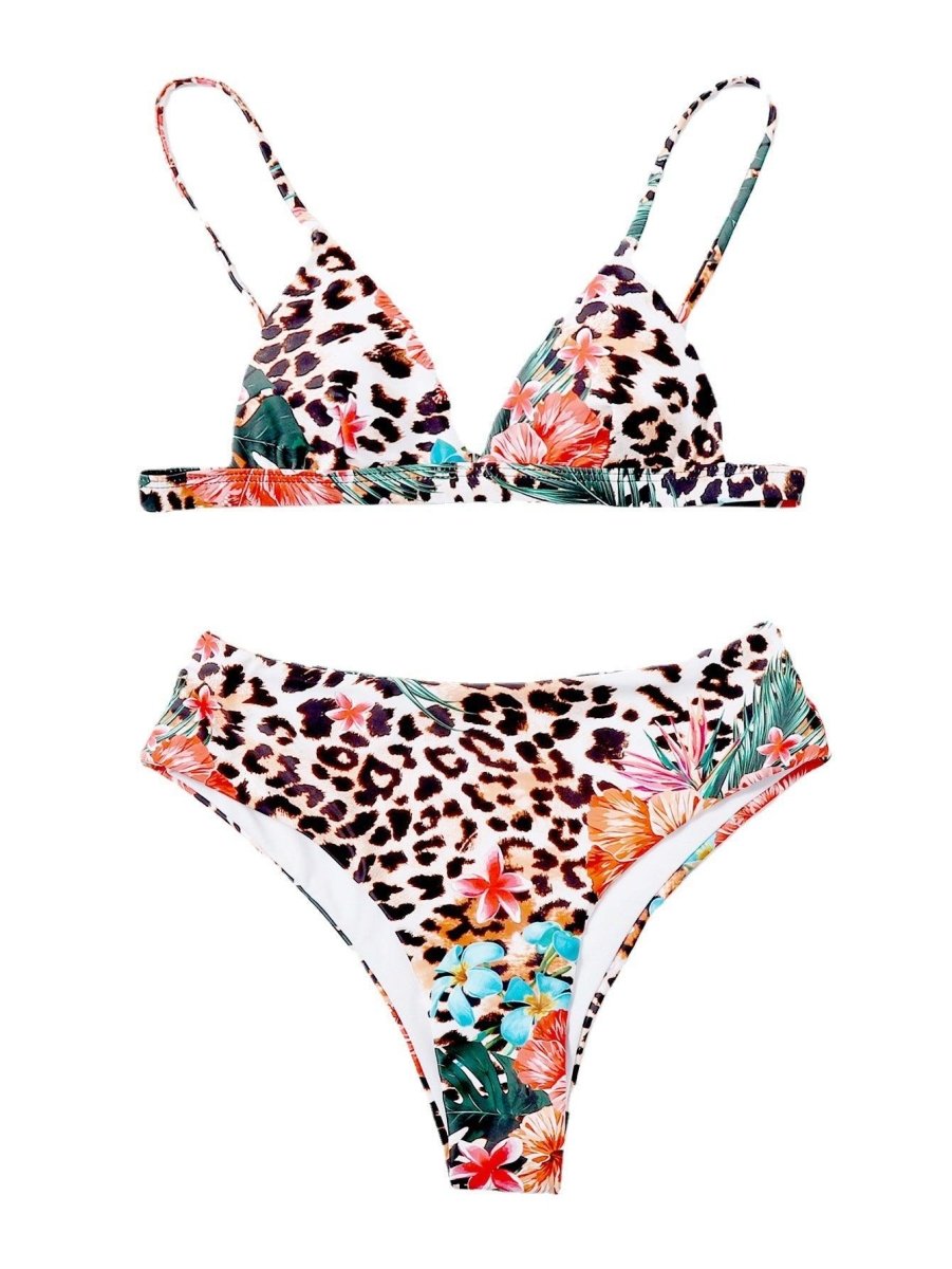 Exclusive Leopard Print Bikini — A — Size L — Detail View