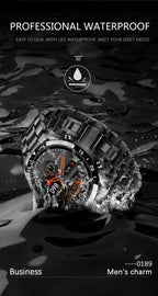 Exclusive Lige's New Smartwatch | Stylish & Feature-Packed — Black — Lifestyle View