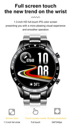 Exclusive Lige's New Smartwatch | Stylish & Feature-Packed — Black — Alternate View 7