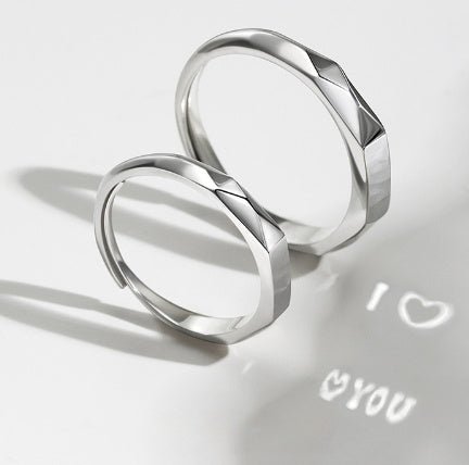 Exclusive Light Reflect Show Surprise Love Pattern — Men's Folding Mouth — Size Adjustable Opening — Alternate View 17
