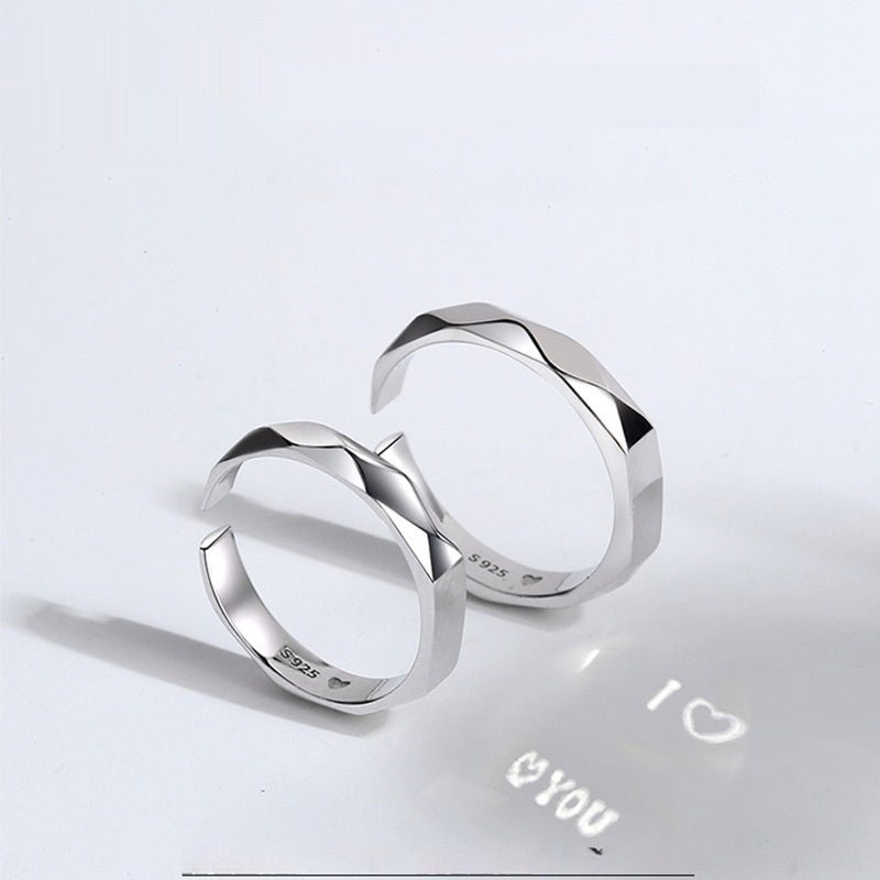 Exclusive Light Reflect Show Surprise Love Pattern — Men's Folding Mouth — Size Adjustable Opening — Alternate View 9