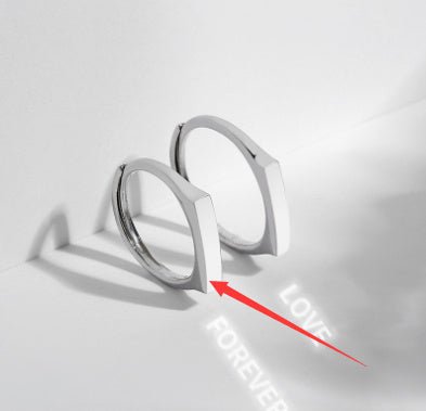 Exclusive Light Reflect Show Surprise Love Pattern — Men's Folding Mouth — Size Adjustable Opening — Alternate View 13