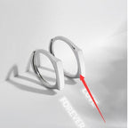 Exclusive Light Reflect Show Surprise Love Pattern — Men's Folding Mouth — Size Adjustable Opening — Alternate View 10