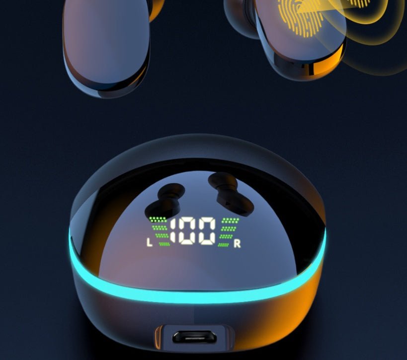 Exclusive Light Touch Digital Headphones — G9S — Size Usb — Top View
