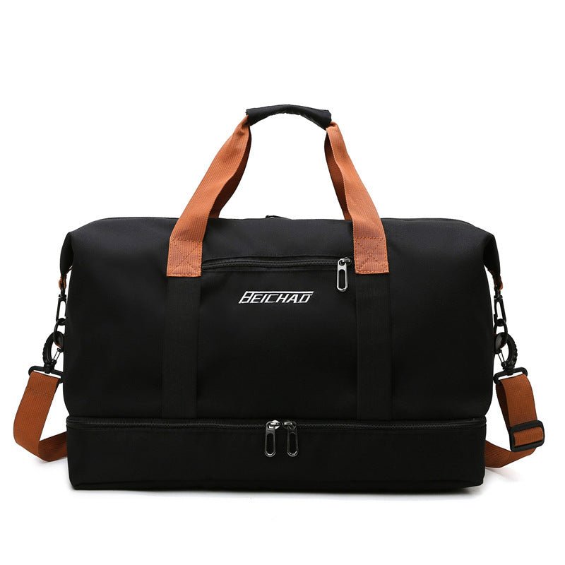 Exclusive Lightweight Dry And Wet Separation Sports Gym Bag — Purple — Alternate View 8