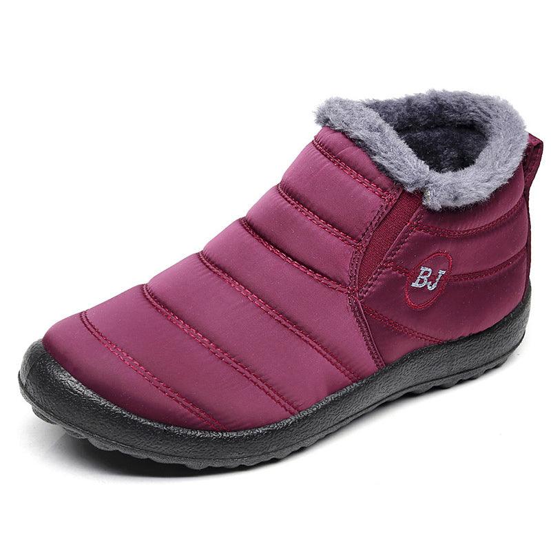 Exclusive Lightweight Winter Shoes for Men | Warm & Durable — Black — Size 35 — Front View