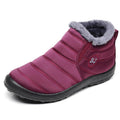 Exclusive Lightweight Winter Shoes for Men | Warm & Durable — Black — Size 35 — Front View