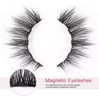 Exclusive Magnetic Eyeliner & False Eyelashes Set — 5pairs — Size natural — Detail View
