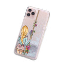 Exclusive Liquid Quicksand Mobile Phone Case — 3 style — Size 6 7 8 — Front View