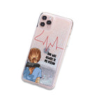 Exclusive Liquid Quicksand Mobile Phone Case — 3 style — Size 6 7 8 — Lifestyle View