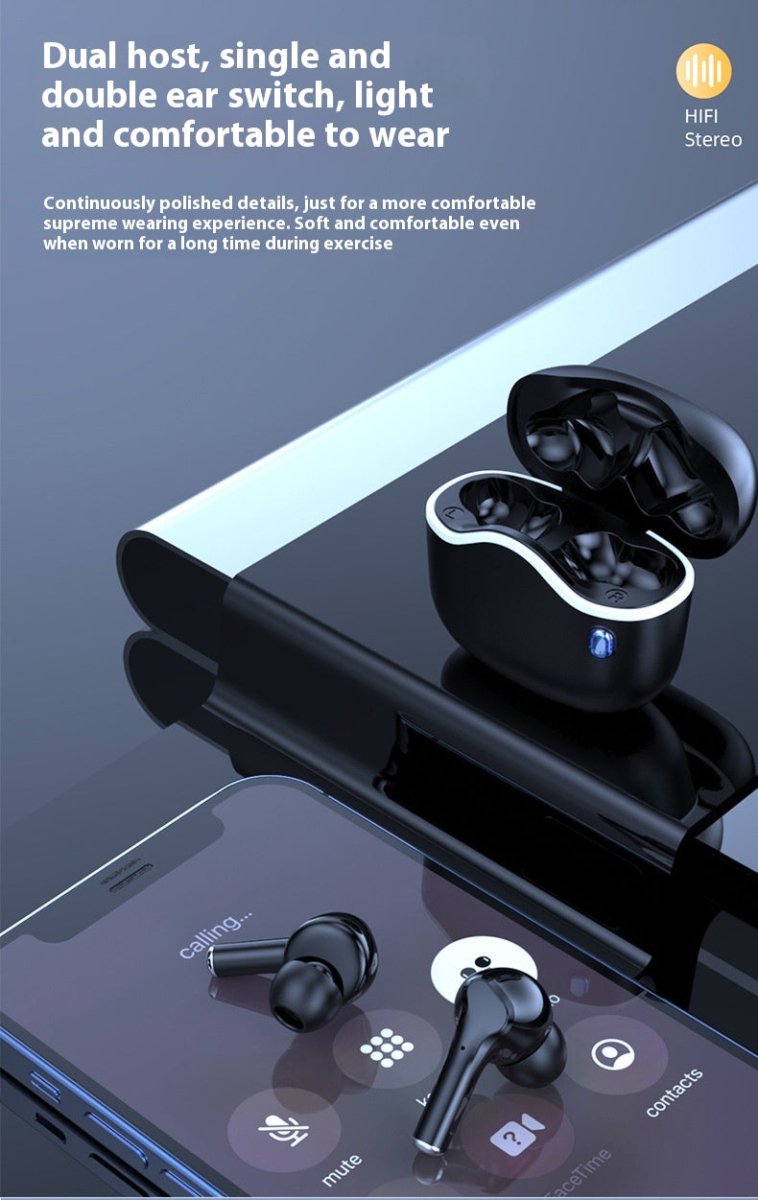 Exclusive Long Endurance Wireless Headset — White Boxed — Alternate View 14