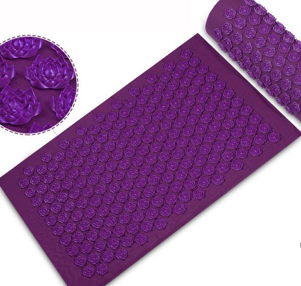 Exclusive Lotus thorn massage cushion — Purple — Top View