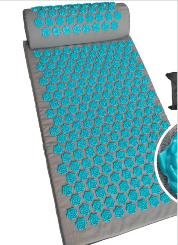 Exclusive Lotus thorn massage cushion — Purple — Back View