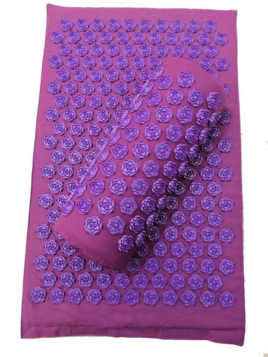 Exclusive Lotus thorn massage cushion — Purple — Detail View