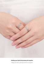 Exclusive Love Couple Ring — Love Style Man's Ring — Size Adjustable Opening — Alternate View 14
