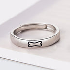 Exclusive Love Couple Ring — Love Style Man's Ring — Size Adjustable Opening — Lifestyle View