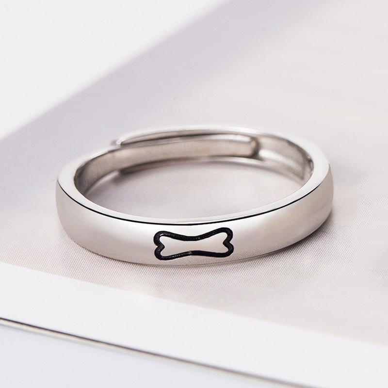 Exclusive Love Couple Ring — Love Style Man's Ring — Size Adjustable Opening — Lifestyle View