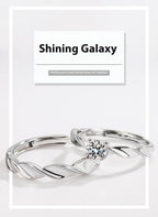 Exclusive Love Couple Ring — Love Style Man's Ring — Size Adjustable Opening — Alternate View 11