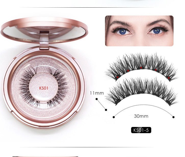 Exclusive Magnet false eyelashes — Round tube — Size Diamond — Alternate View 14